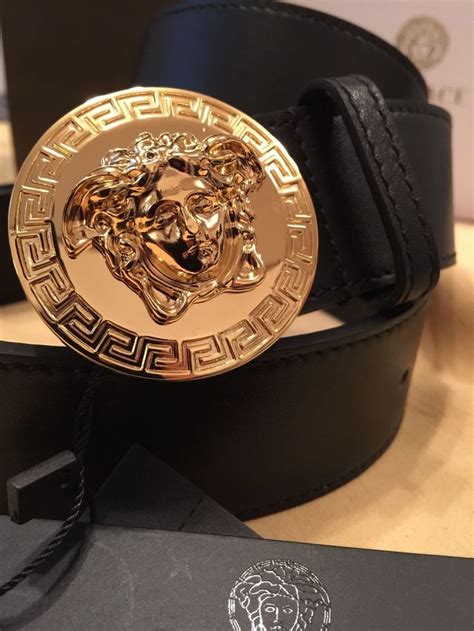 mens versace belts replica|authentic versace belt.